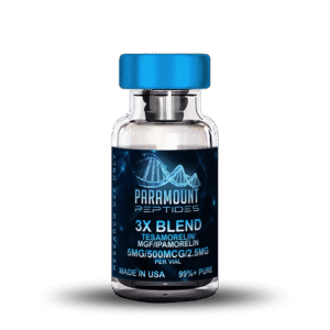 3X Blend Tesamorelin (5mg) / MGF (500mcg) / Ipamorelin (2.5mg) Research Blend