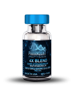 4X Blend GHRP-2 (5mg) / Tesamorelin (5mg) / MGF (500mcg) / Ipamorelin (2.5mg) Research Blend