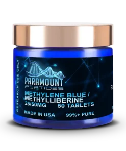 Methylene Blue (25mg) / Methylliberine (50mg) x  50 Tablets