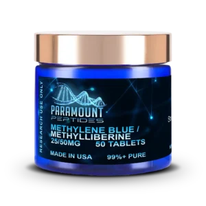 Methylene Blue (25mg) / Methylliberine (50mg) x  50 Tablets