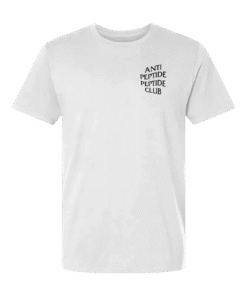 Anti Peptide Peptide Club T-Shirt – White